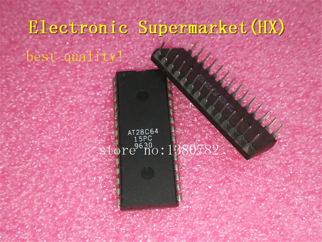 Free Shipping 50pcs/lots AT28C64B-15PU AT28C64B DIP-28  New original  IC In stock!