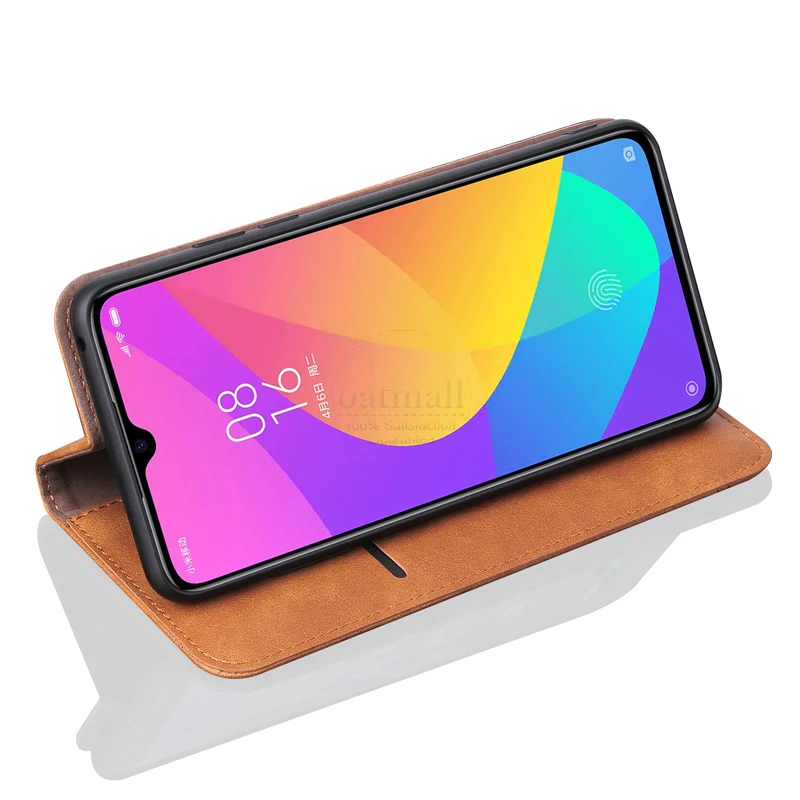 Новинка винтажный кожаный чехол для XiaoMI MI A3 MIA3 кошелек роскошный карман карт