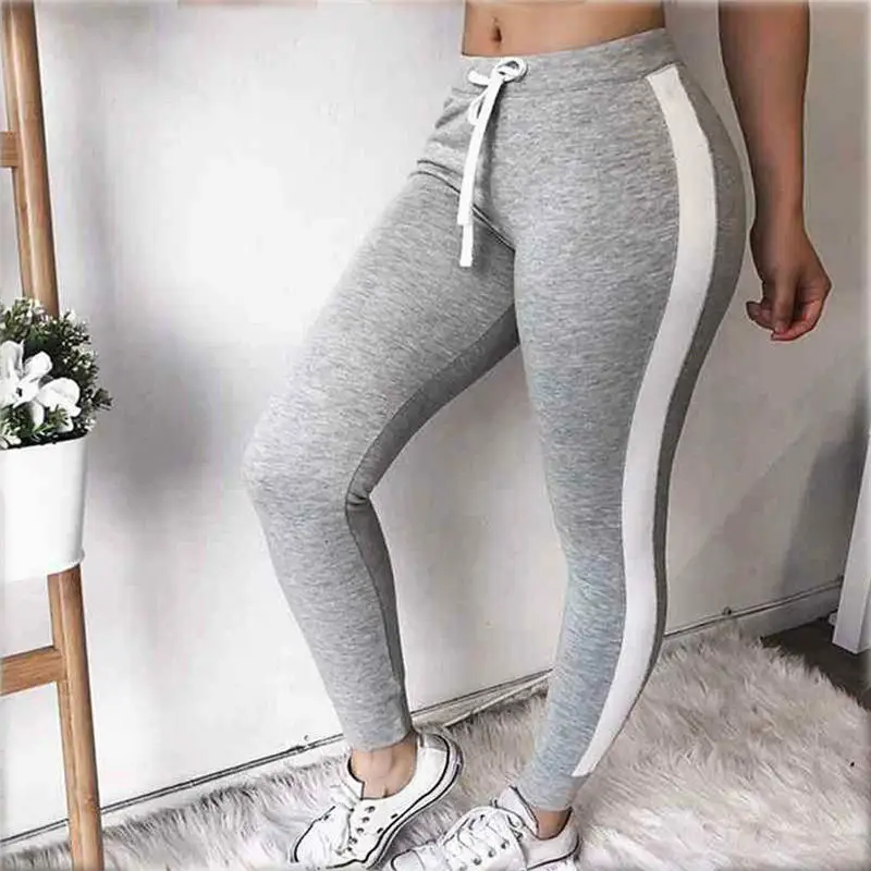 

Casual Striped Pants Fashion Casual Sport Sweatpants Women Trousers