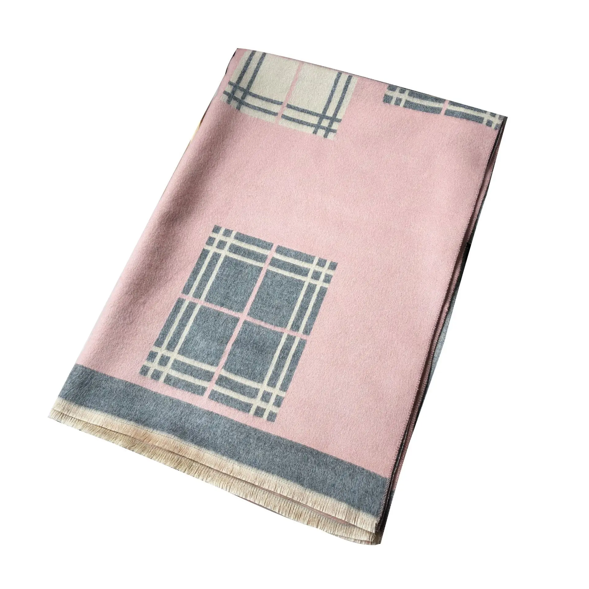 

scarf women cashmere winter spring long scarf warm woman shawl grid printed scarf original brand scarf
