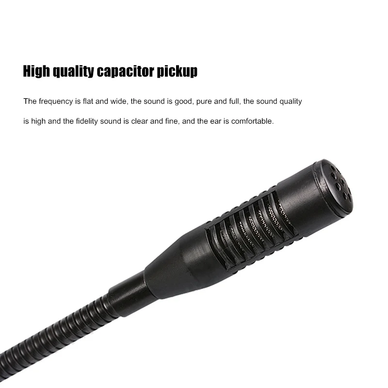 Настольная Проводная стойка для микрофона проводная Голосовая конденсаторная