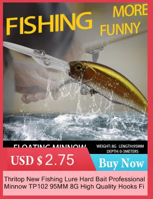 Thritop Crankbait рыболовные приманки-Воблеры искусственные жесткие приманки 3D глаза TP067 5 см 7 г 5 различных цветов