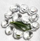 Микс цветов 2000 шт.лот 14 мм хрустальные Восьмиугольные бусины с двумя отверстиями стеклянная призма Подвеска декоративная люстра для свадьбы