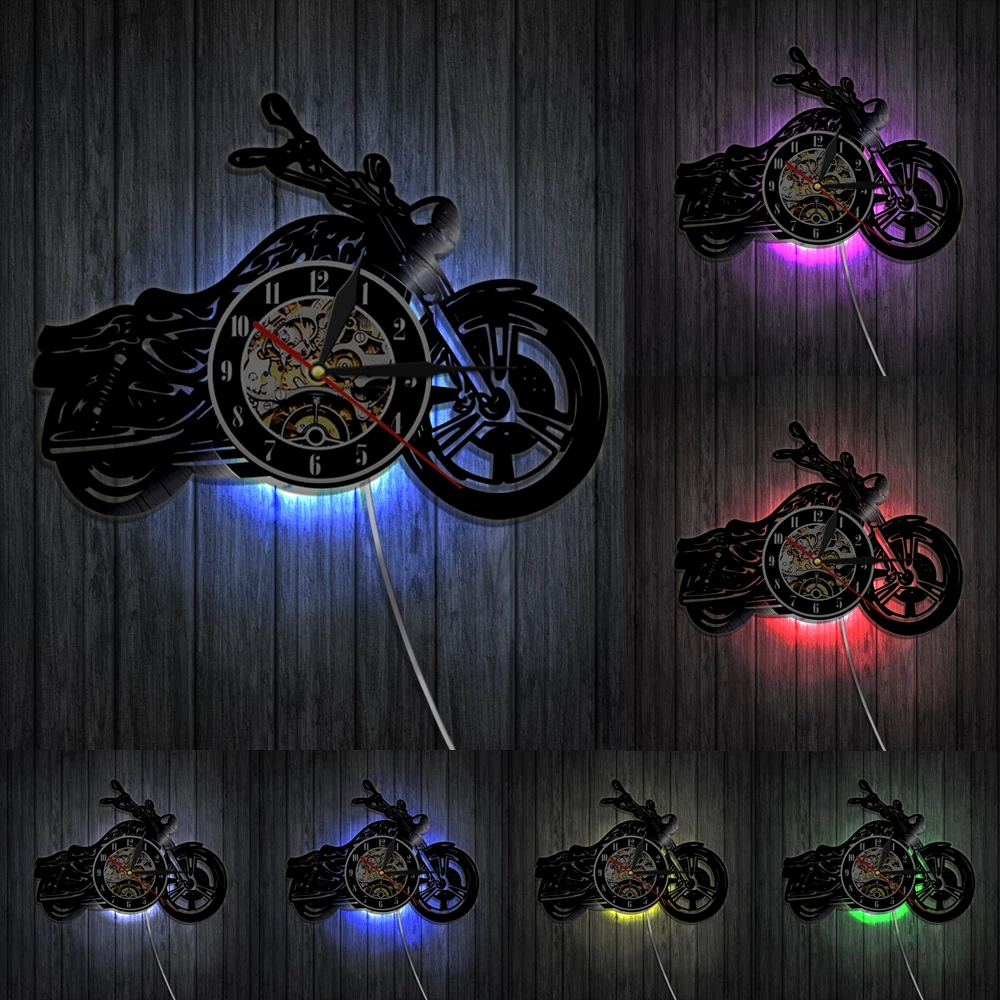 Классические настенные часы для мотоциклов механические и автомобилей