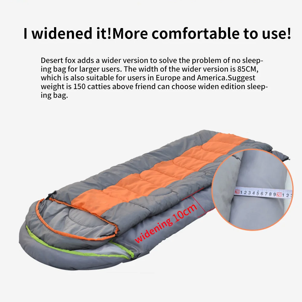 

Новый спальный мешок для кемпинга, ультралегкий водонепроницаемый всесезонный теплый спальный мешок для походов, путешествий, пешего тури...