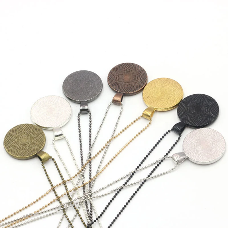 10 шт. круглые рамки для кабошона диаметром 25 мм|Ювелирная фурнитура и компоненты|