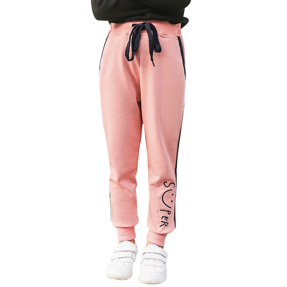 Брюки Aixinghao для девочек Демисезонные брюки детей подростковые детские одежда с