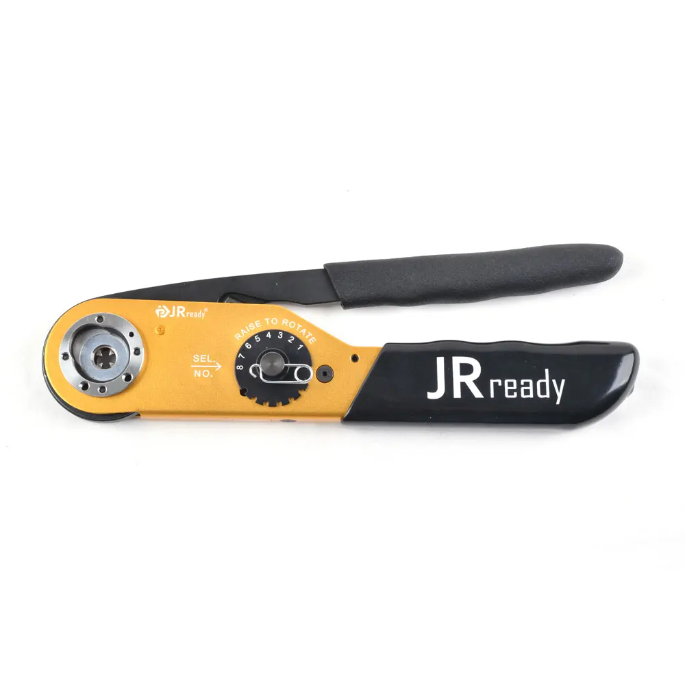 Фото Кримпер JRready ACT-M300 для обжима клемм 6-14 AWG, подходит для авиационных штыревых разъемов, обжим 62 медных контактов №3