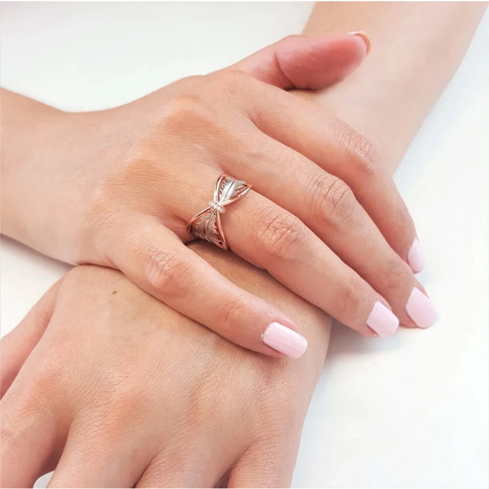Yobest Creative gold and two-tone ring European American fashion ladies color separation Fashion Jewelry | Украшения и аксессуары