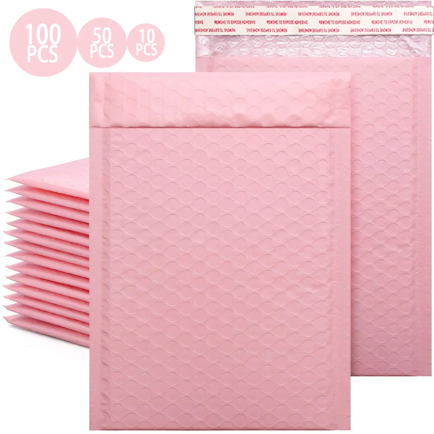 

Пузырчатая Сумка-конверт, розовые пузырчатые полиэтиленовые самозапечатывающиеся почтовые пакеты, мягкие конверты для магазина почты, маг...