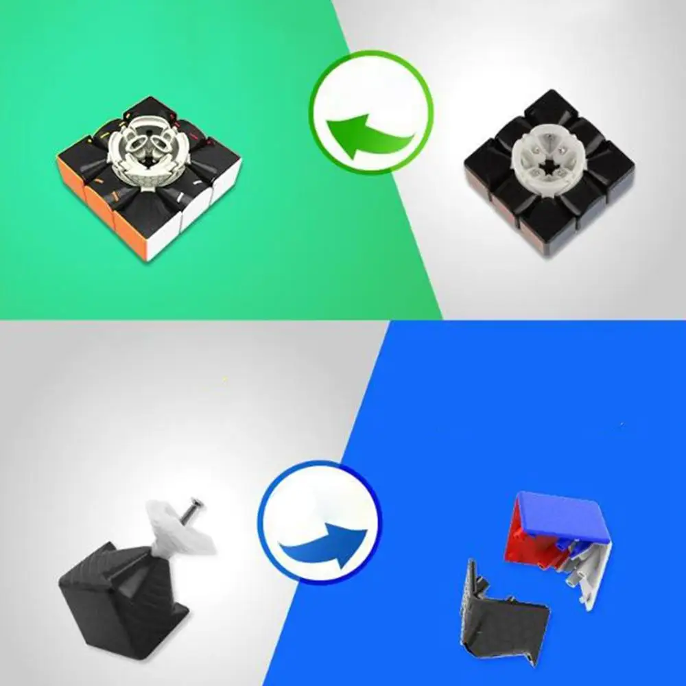 Кубик-головоломка Gan 356 R S Magico 3x3 Magic Gan356 профессиональный скоростной кубик Gan356R