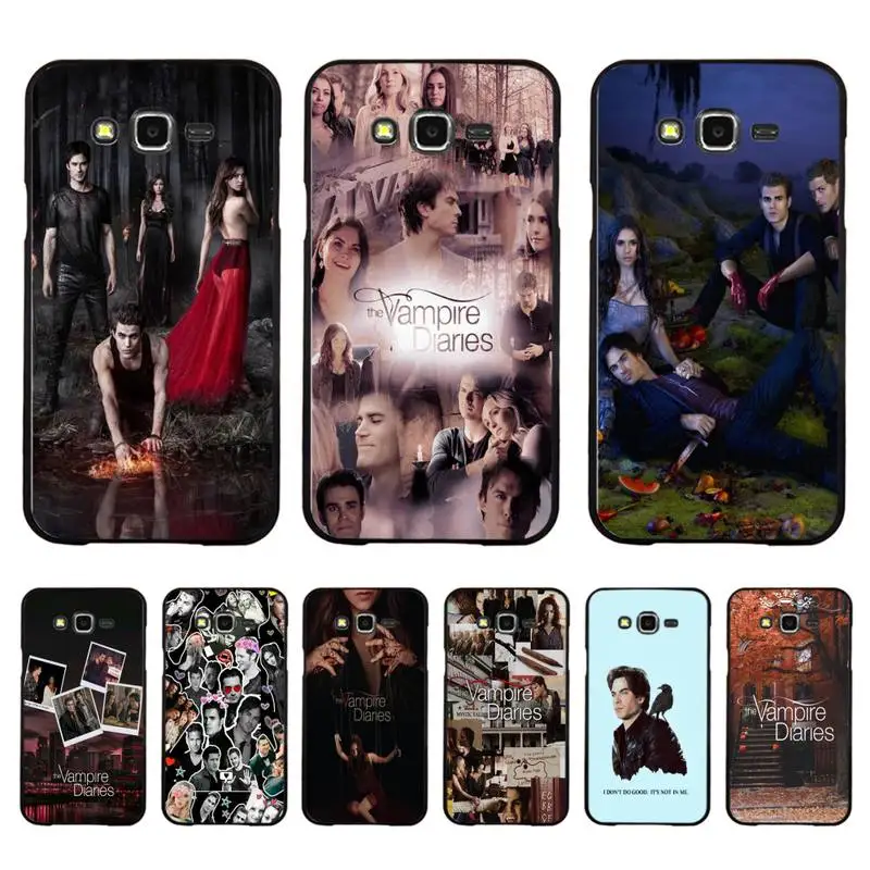 

The Vampire Diaries Phone Case For Samsung Galaxy J 4plus J6 J5 J72016 J7prime cover for J7Core J6plus Back Coque