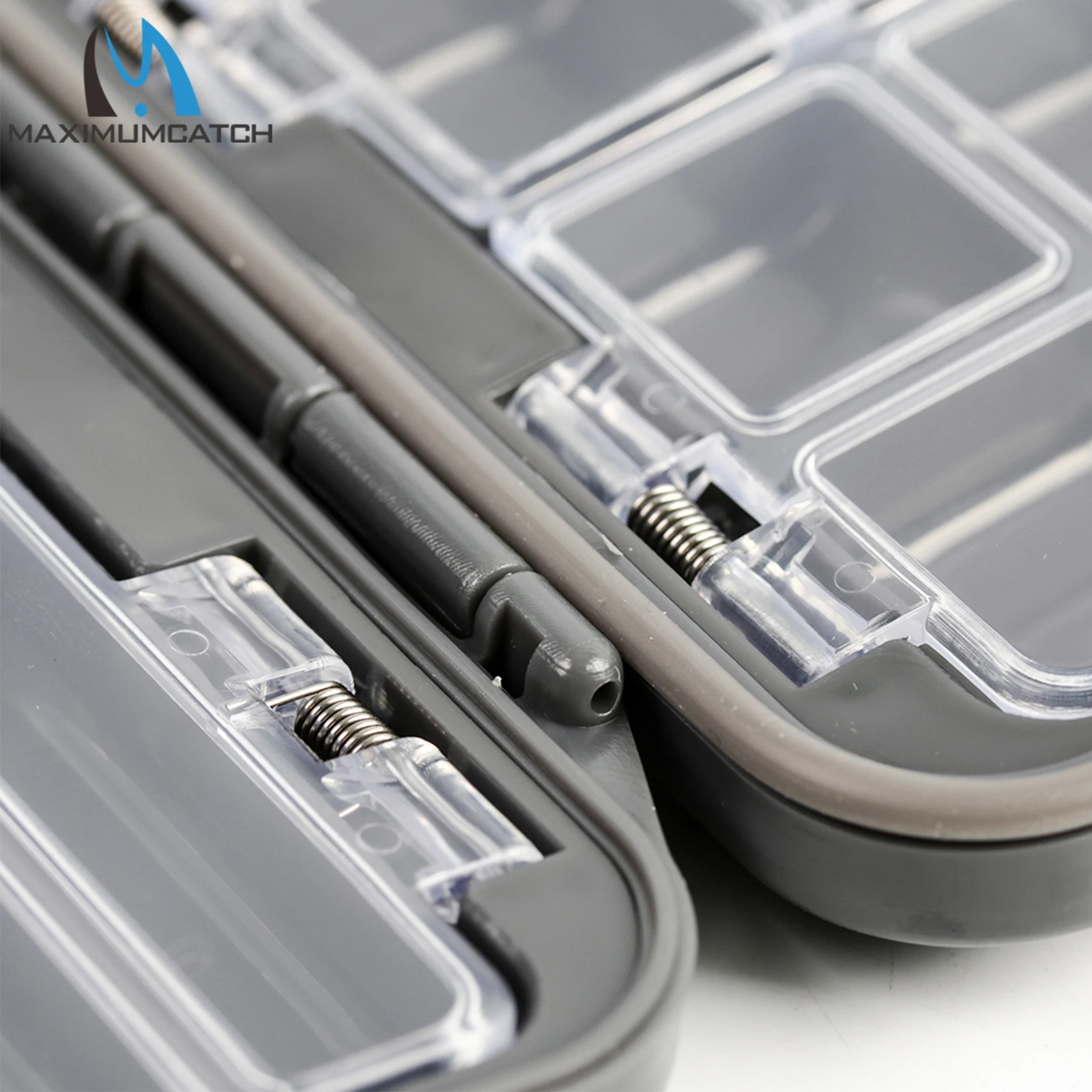 Maximumcatch Водонепроницаемая RO пластиковая коробка рыболовных крючков 12 отсеков для