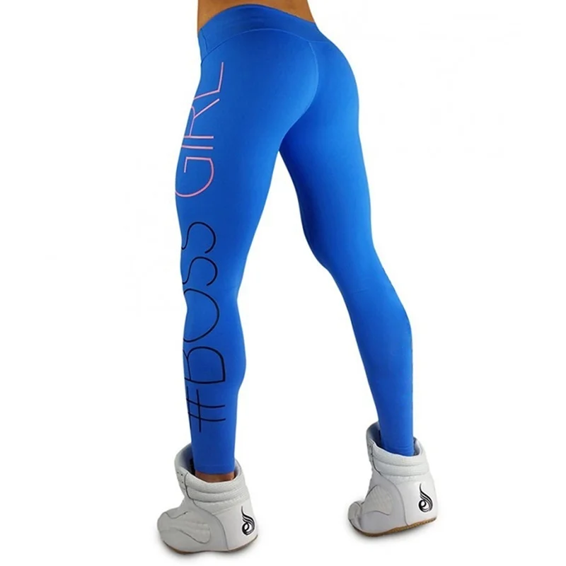 Женские брюки для девочек высокие эластичные подъем приседания обтягивающая с