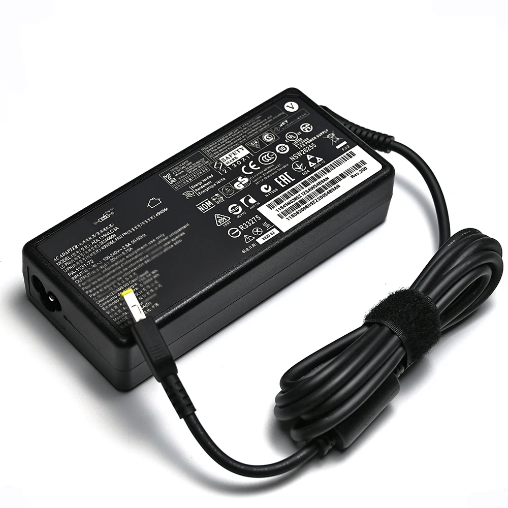 Оригинальное зарядное устройство для ноутбука Lenovo IdeaPad Y50 ADL135NDC3A 135 45N0361 45N0501 Y50-70-40