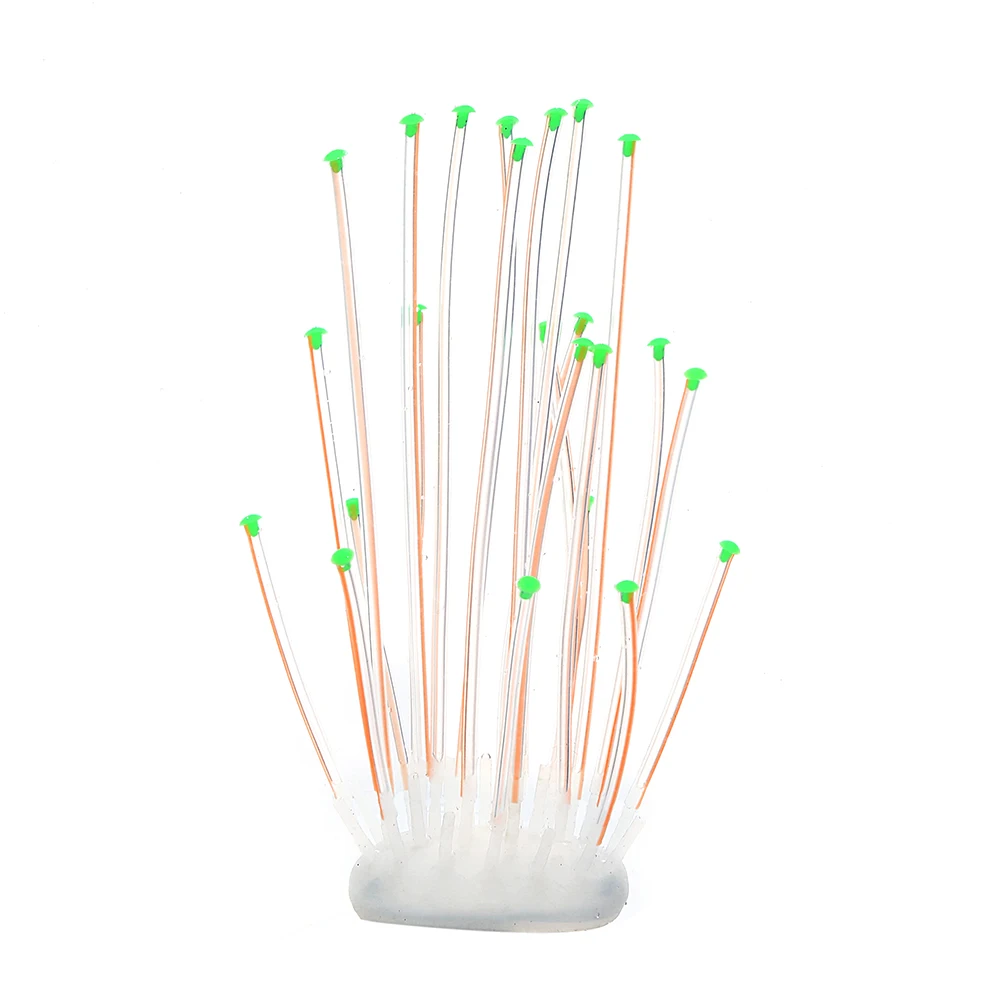 Аквариумное Силиконовое искусственное Коралловое украшение растительный декор