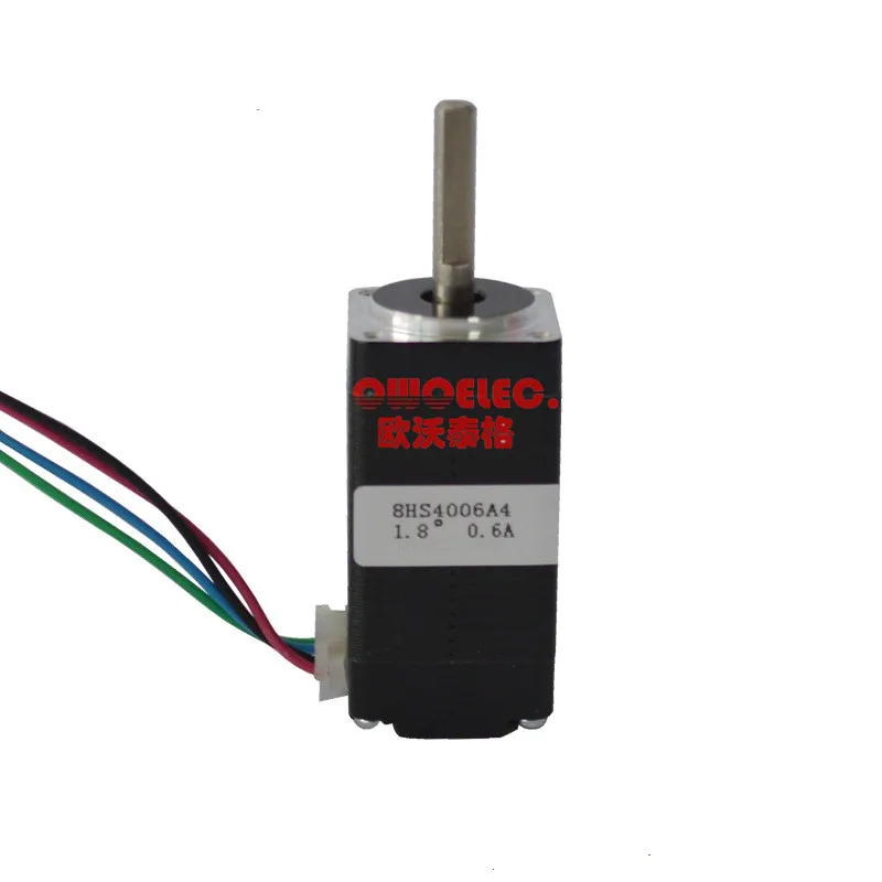 

Гибридный микрошаговый двигатель nema 8 mini, 20byg, 40 мм, ток 0,6 А, 2,6 Н. См, 20HS4006A4, 12 В