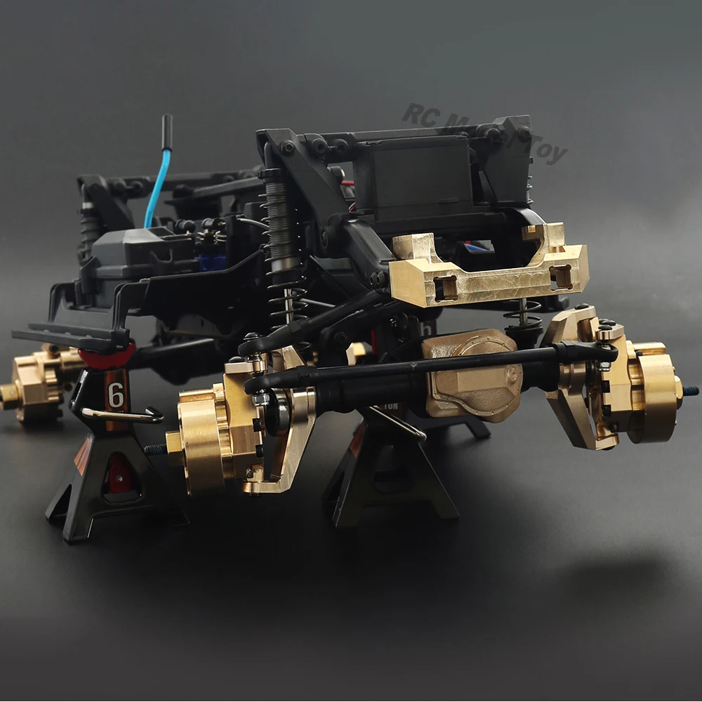 1/10 RC Cwawler сверхмощный латунный счетчик весов в комплекте корпус привода портала