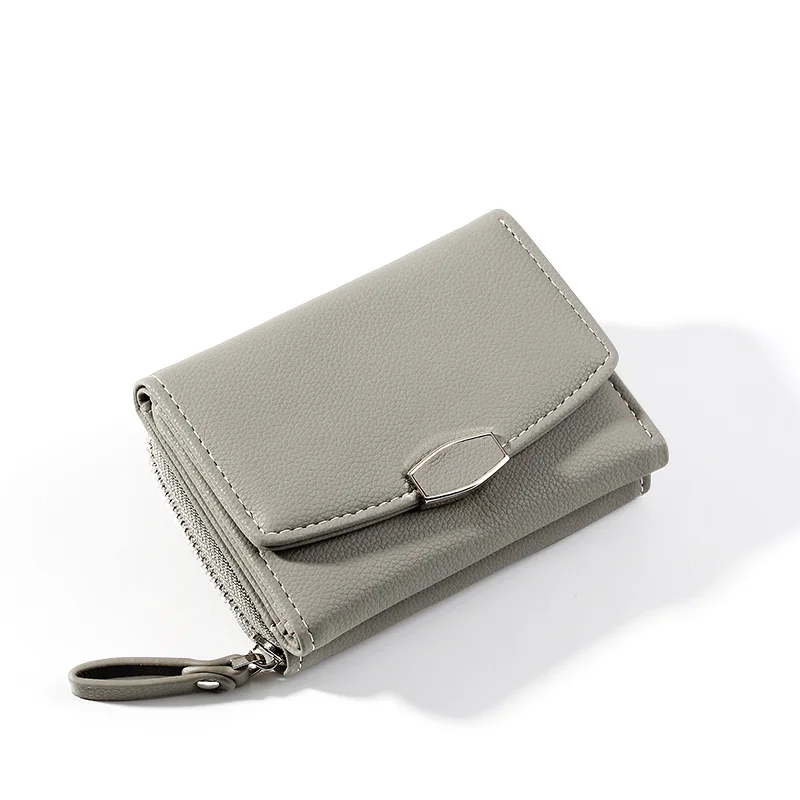 

2020 Women's Leather Wallet Top Quality Card Holder Classic Wallets Luxury Female Passport Cover Brand Fashion Purse For Women