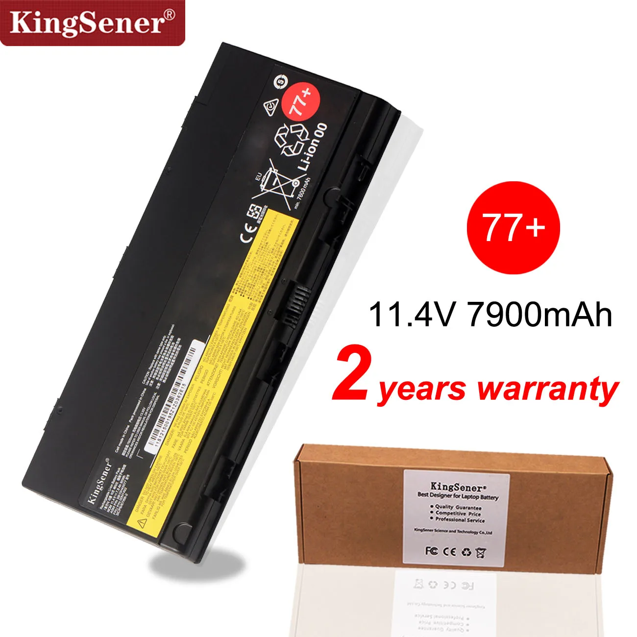 Аккумулятор KingSener для ноутбука LENOVO Thinkpad P50 P51 P52 00NY490 00NY491 00NY492 SB10H45075 SB10H45076 SB10H45077 SB10H45078