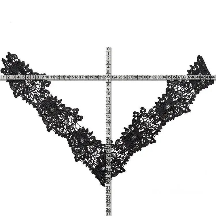 Вышивка с круглой горловиной для творчества искусственные Съемная воротники