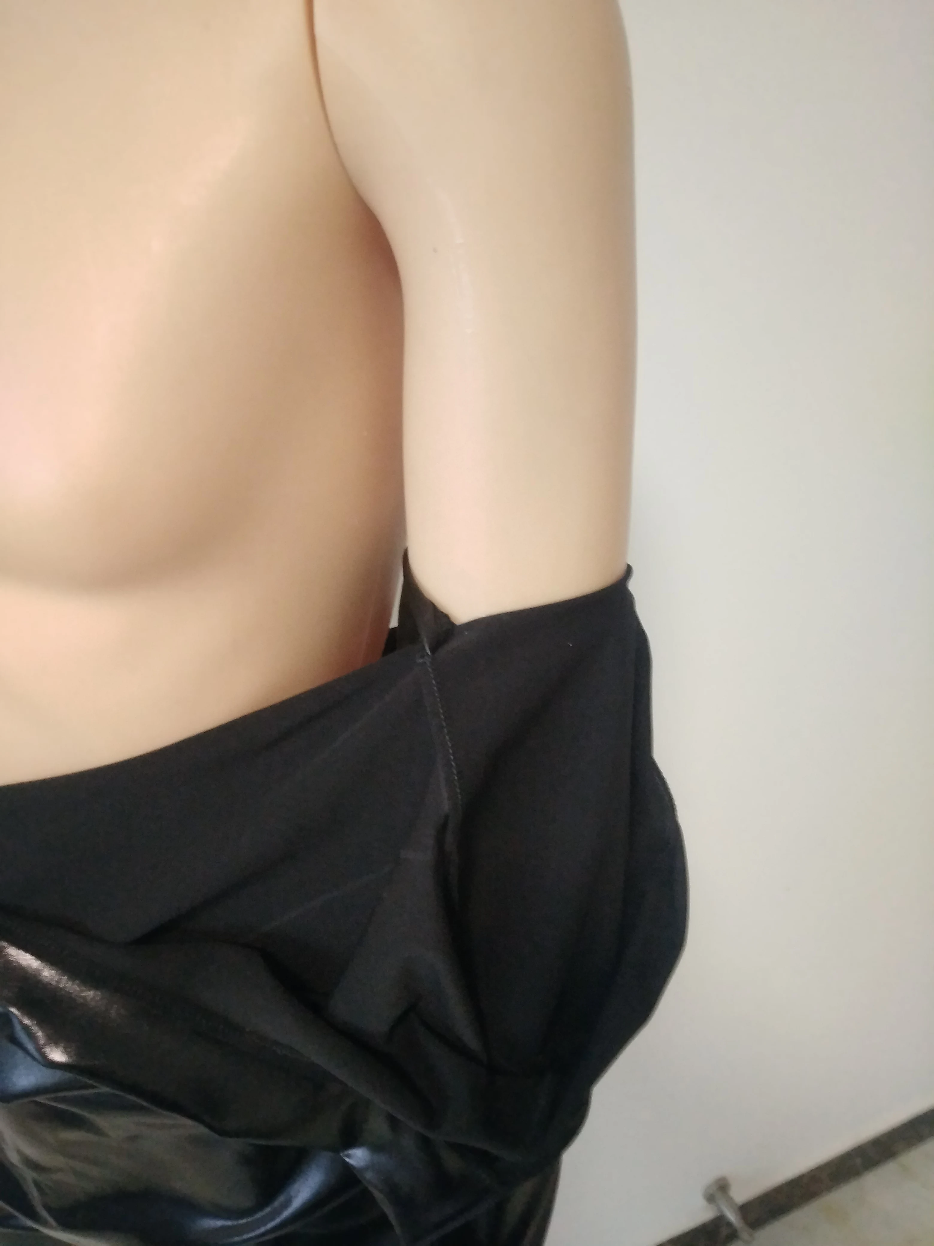 Черный Блестящий Комбинезон zentai catsuit унисекс из блестящего металлического