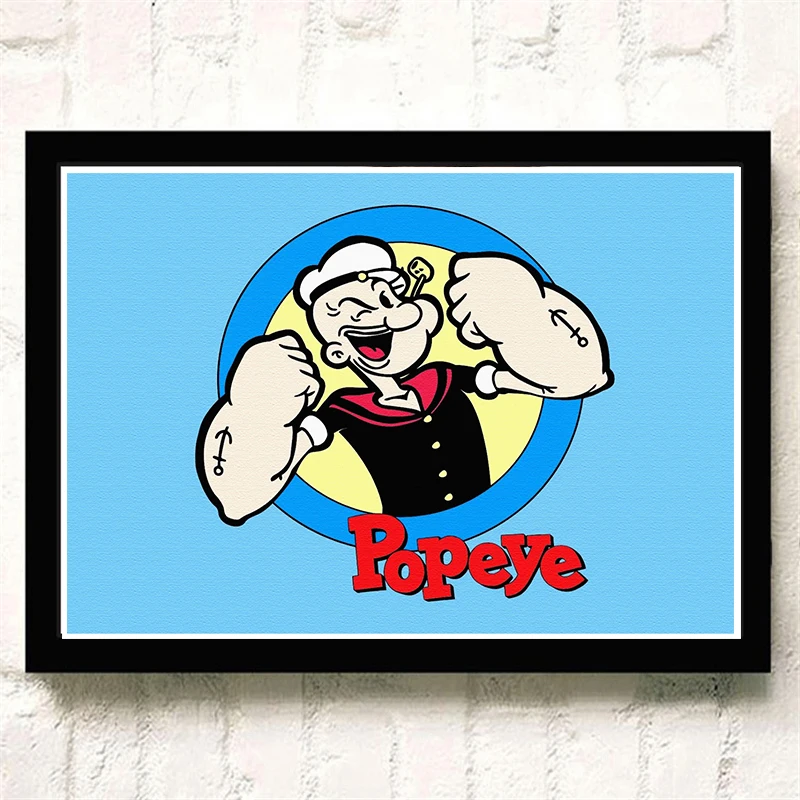 Настенная живопись художественное оформление домашний декор Попей матросский