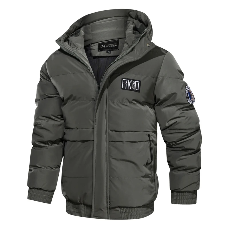 Winter parkas Men -20 Degree Thick Warm jacket Hooded Coat windproof Male Jackets Outwear Jaqueta Masculina Father's Gift Parka | Мужская