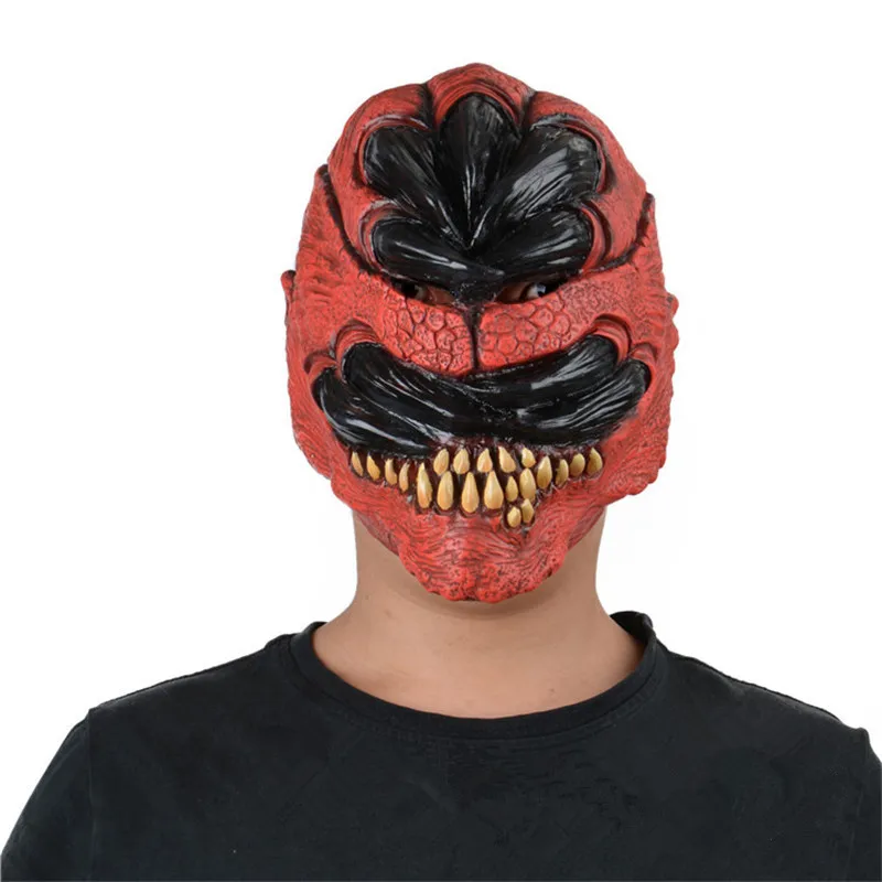 

Новинка 2020, маска в виде черепа на Хэллоуин, украшение для кровавечерние зомби, дом с привидениями, косплей, Череп, ужас, товары для хэллоуиве...