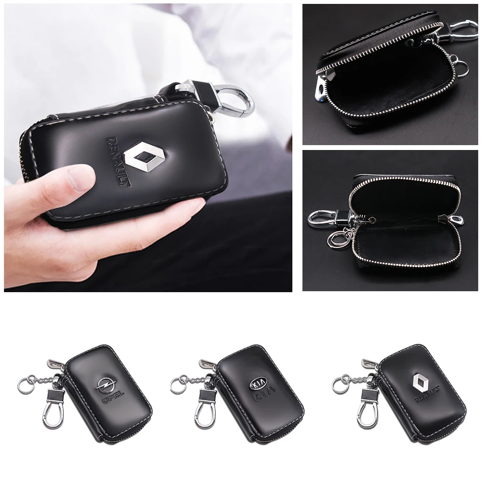 Кошелек для ключей из натуральной кожи чехол автомобильных Модный с несколькими