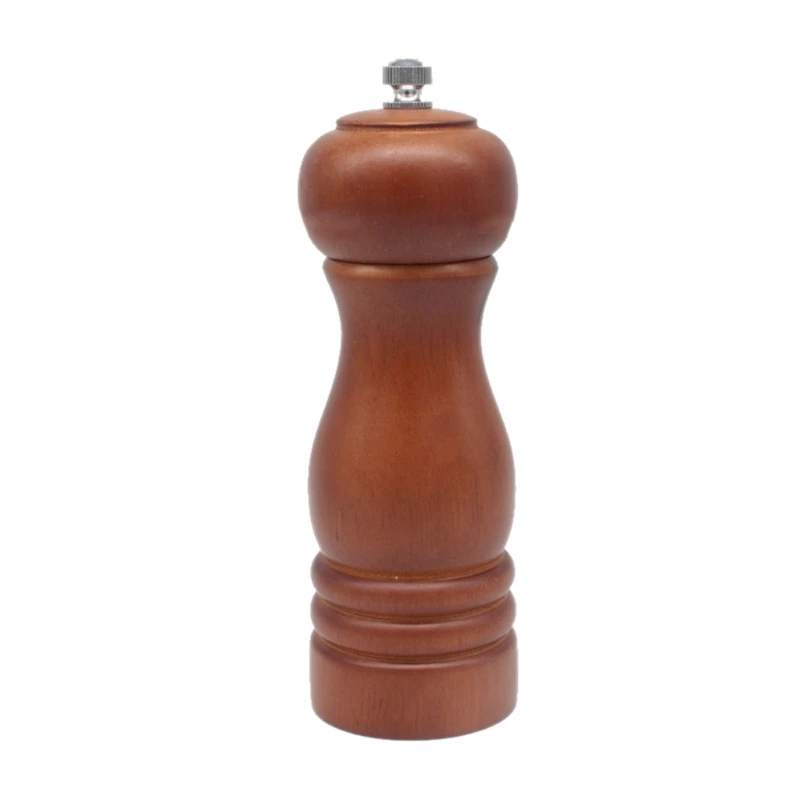 

Wooden Adjustable Ceramic Grinder Set Various Sizes Sea Salt Black Pepper Mills