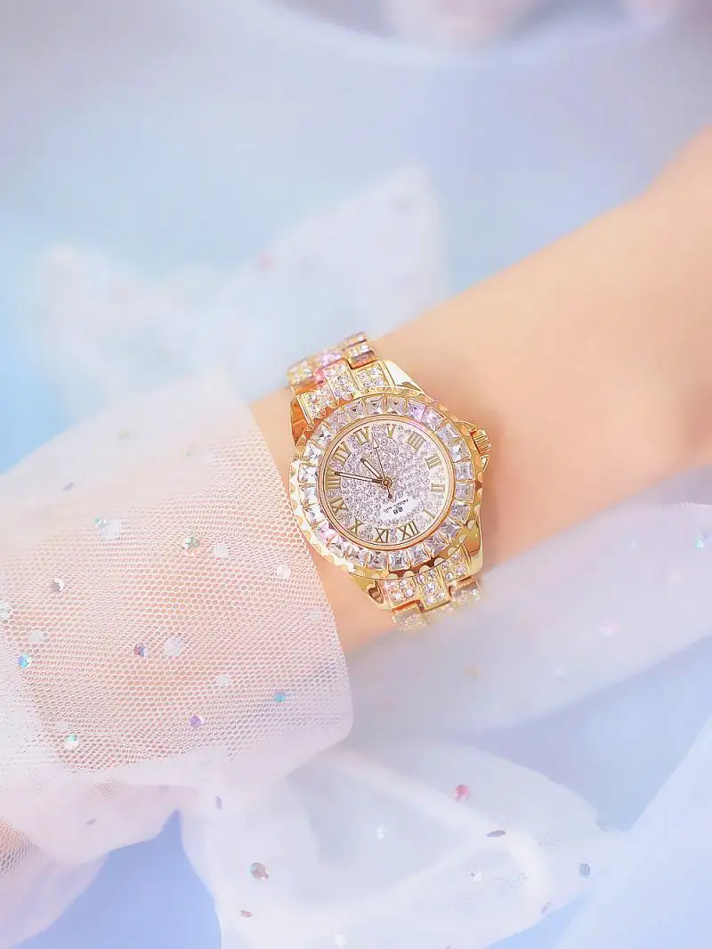 Женские часы Bs новые Лидер продаж женские наручные с бриллиантами | Наручные