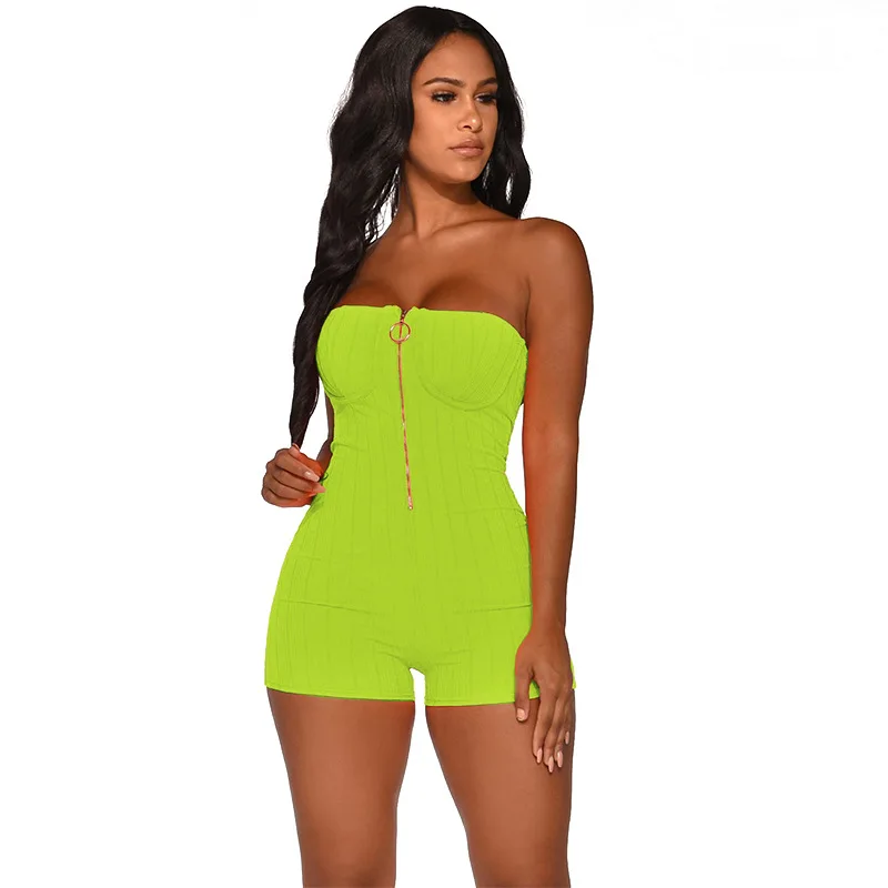 Женский хлопковый комбинезон с принтом из плотной шерстяной ткани сексуальный