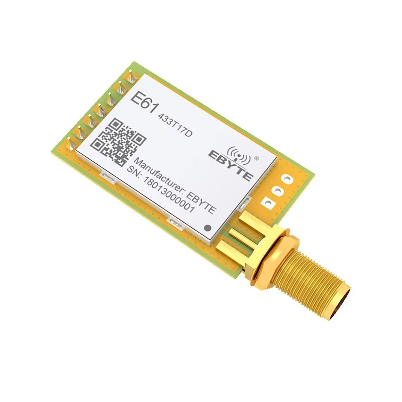 E61-433T17D 433 МГЦ 50 мВт SMA антенна IoT uhf беспроводной трансивер непрерывная передача