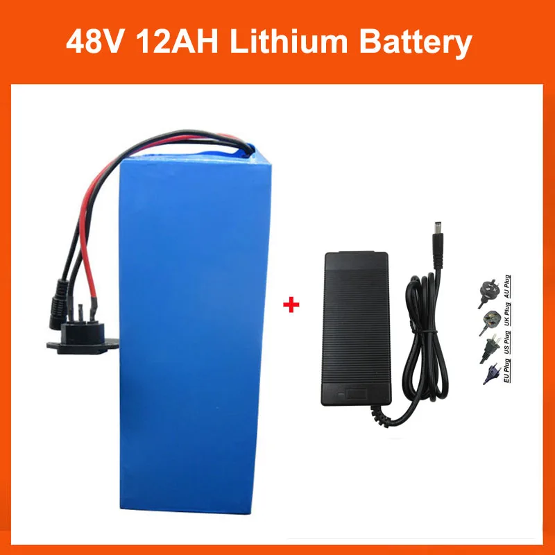 750W 48 V 12AH литиевая фара для электровелосипеда в ма/ч. аккумулятор 13S Электрический