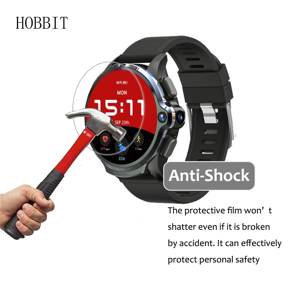 Взрывозащищенная нано пленка на весь экран 0 15 мм для смарт часов KOSPET prime GPS