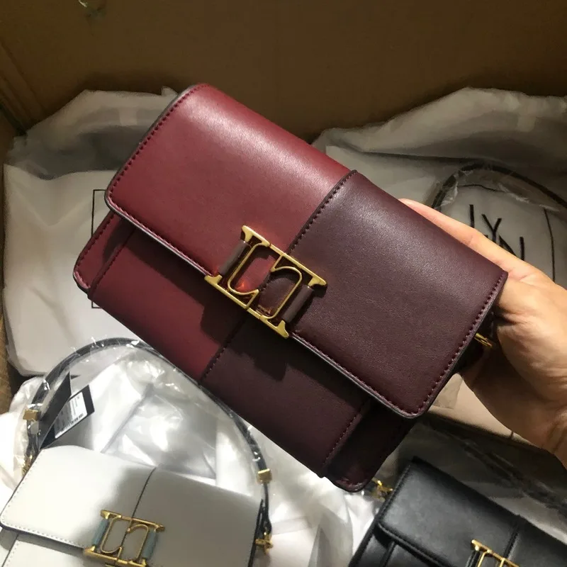 

2021 New Fashion Famous Luxury Brand Simple Organ One-shoulder Underarm Bag All-match Lock Flap Satchel Handbag Sac Luxe Femme