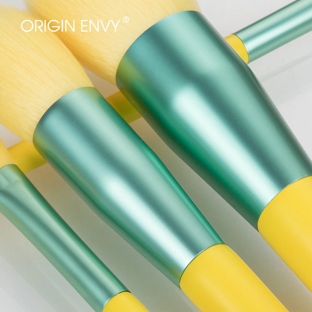 

ORIGIN ENVY Makeup Brushes 12 Pcs Pretty Make Up Brush Set Premium Synthetic Foundation Blending Face Powder Eyeshadow Tool