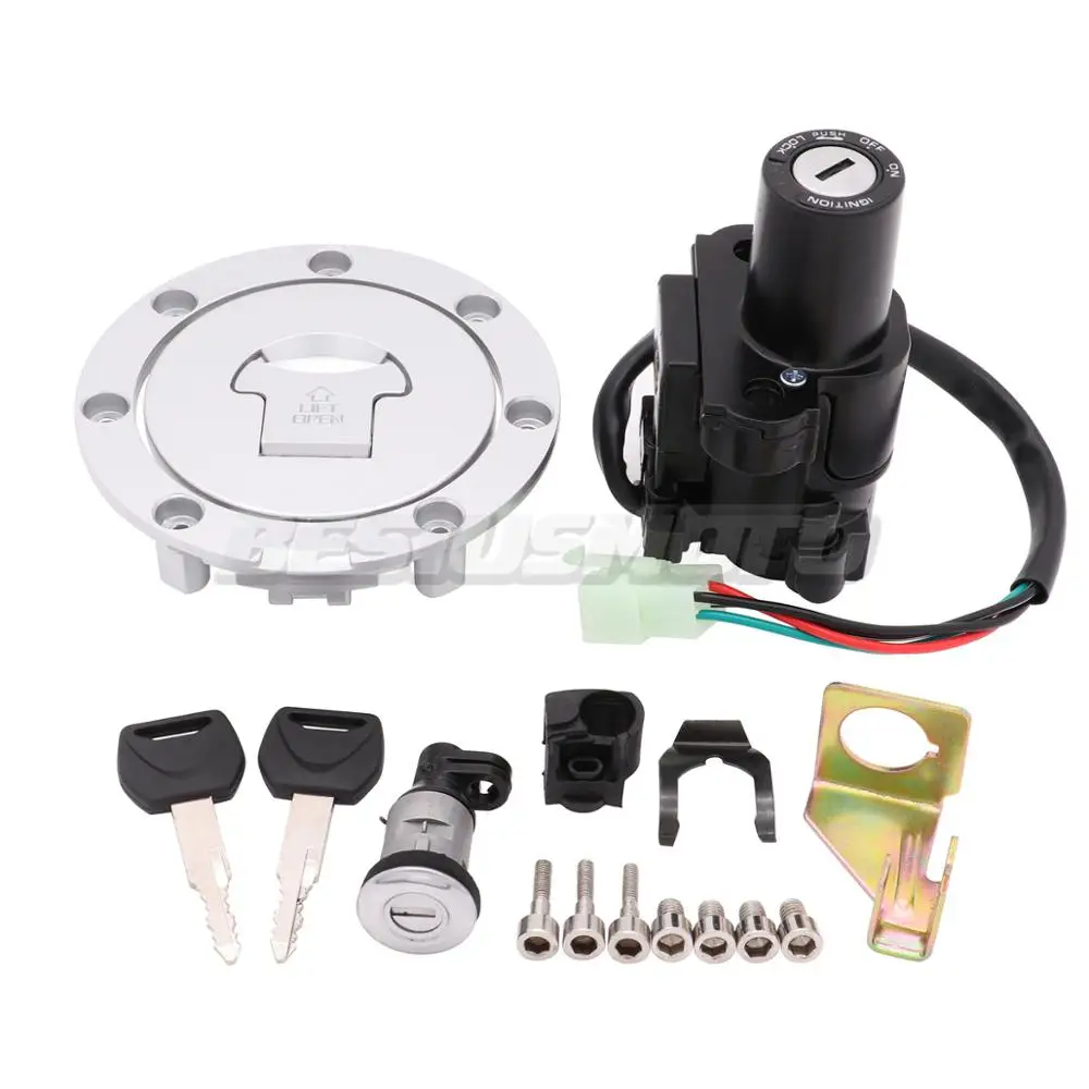 Крышка топливного бака мотоцикла замок с переключателем зажигания для Honda CBR600RR CBR