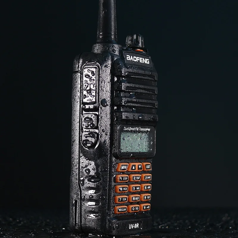 8 Вт UV 9R IP67 Водонепроницаемый Любительская рация двойного диапазона с