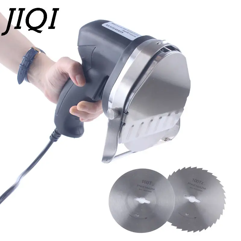 JIQI электрический барбекю мяса слайсер для кебаба Донер Ножи с 2 мя лезвиями