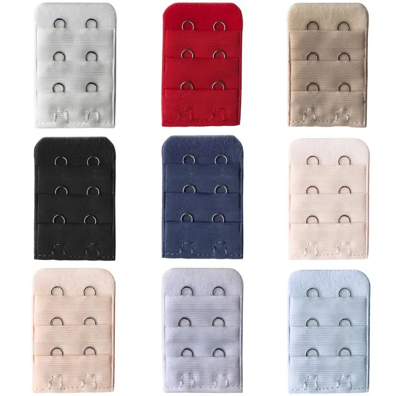 

2 Hooks 3 Rows Bra Strap Extenders Spacing Clasp Brassiere Sewing Tool Intimates Accessory for Pregnant Postpartum Women