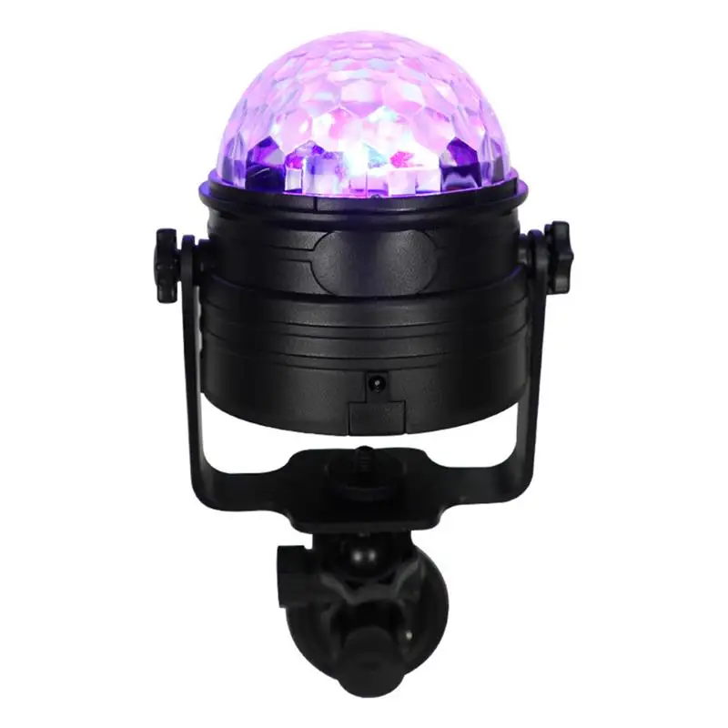 USB Mini Creativity Ball Stage Light Charging Car Remote Control Rotating Sound DJ Colorful Starry Sky 16 Colors | Лампы и освещение