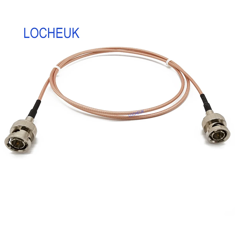 Штекер BNC к штекеру BNC RF коаксиальный кабель 75 Ом RG179 Удлинительный кабель для видеосигналов для HD-SDI Vedio CCTV Camera Camcorder