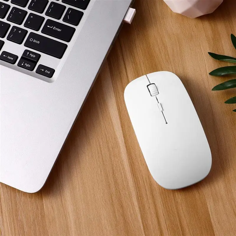 

LEDMOMO Ultra Thin Slim Mouse Mini 2.4GHz 1200 DPI USB Wireless Optical Mouse Portable Mice Receiver for Computer PC Laptop