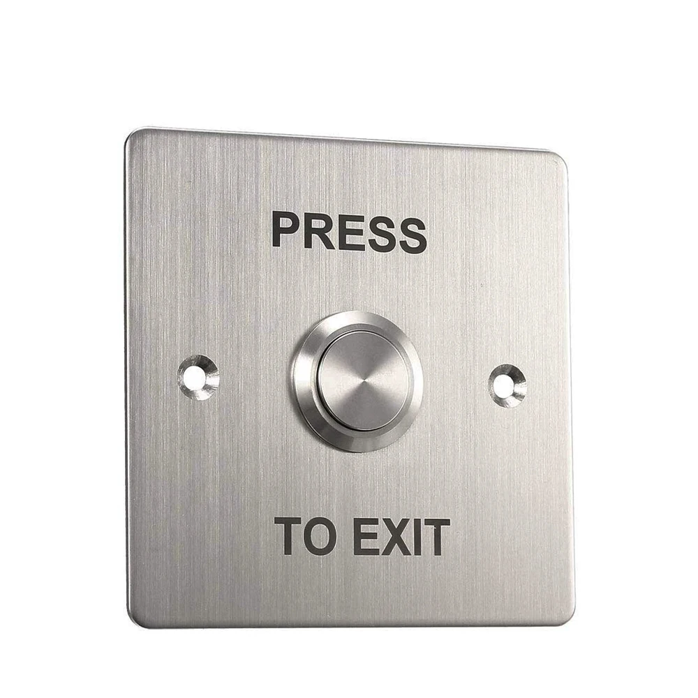 Door Exit Button Release Push Switch Stainless Steel Alloy with for Home Access Control Lock System control |