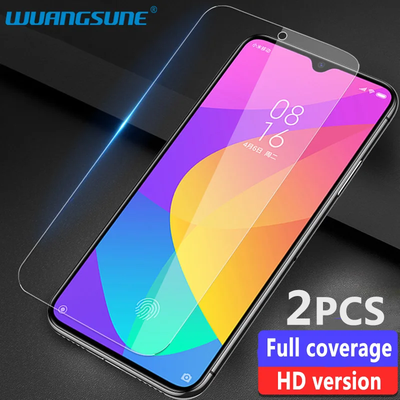 2 шт полное покрытие экрана протектор Закаленное стекло для Xiaomi A2 9 8SE 8lite play 5S CC9E