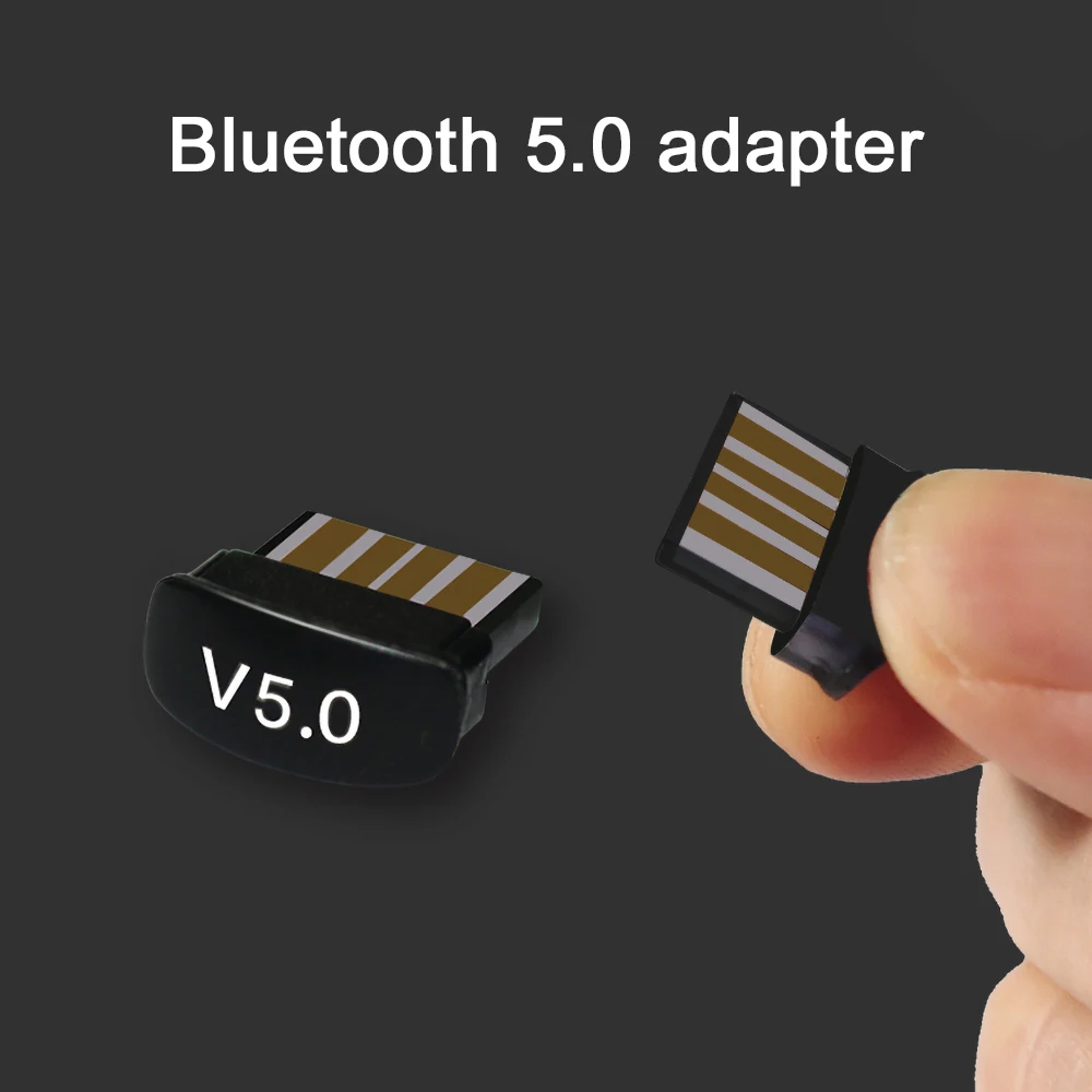Беспроводной мини адаптер kebidumei с USB и Bluetooth 5 0 для Windows XP Vista 7/8/10 подключение ПК к