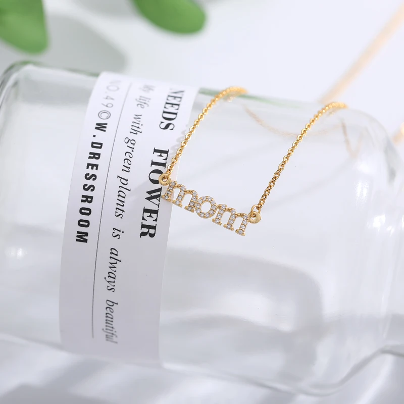 Цепочка женская из нержавеющей стали с надписью розовое золото 2019 | Украшения и
