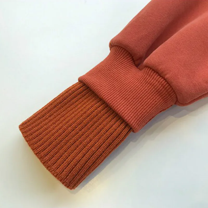 

Hoodies Women oversize 4XL Patchwork Thicker Plus Velvet Turtleneck Pullover Long Sleeve Pure Color Spring Ulzzang Hipster Ropa